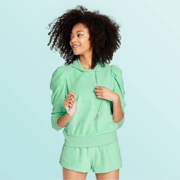 ISO: Stoney Clover Lane Green Terry Set